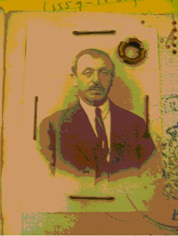 Foto van Anton van Teyn uit zijn paspoort